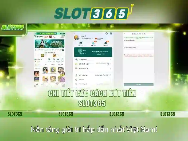 Các trò chơi có tại Slot365